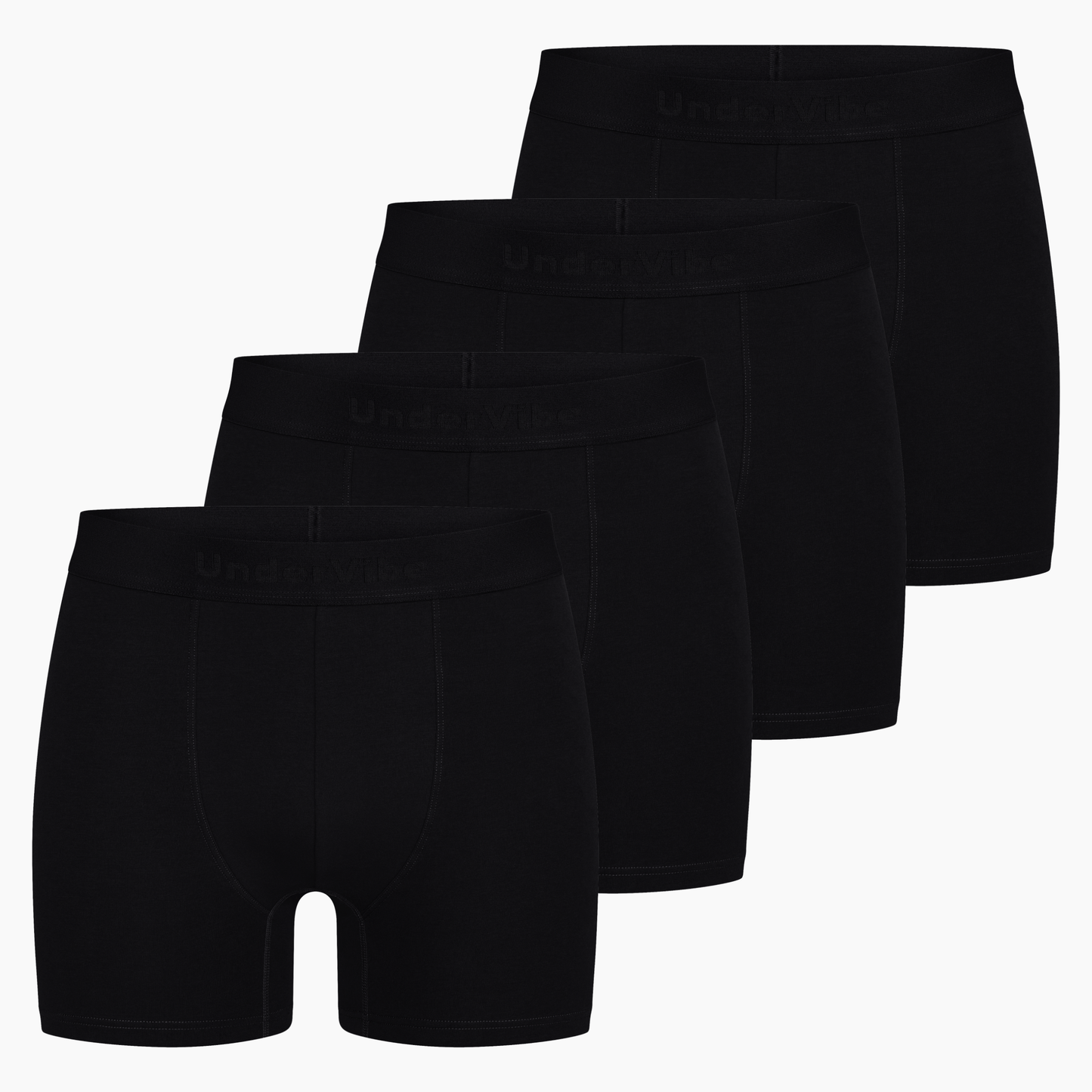 4er Pack UnderVibe Lange Boxershorts