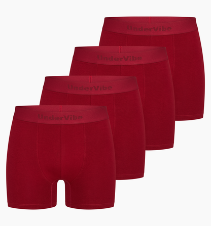 4er Pack UnderVibe Lange Boxershorts