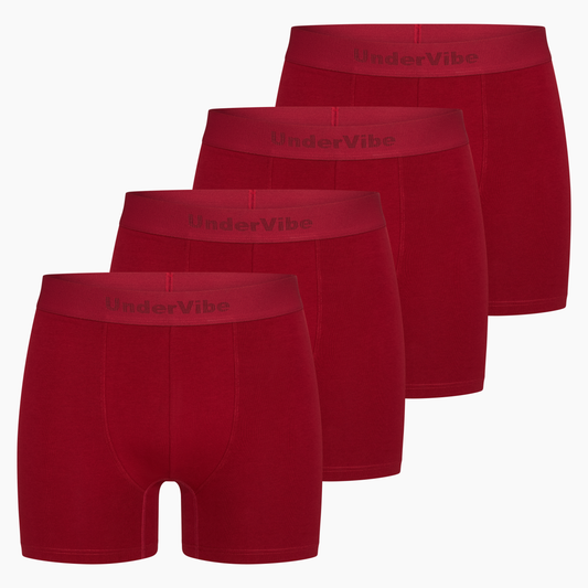 4er Pack UnderVibe Lange Boxershorts