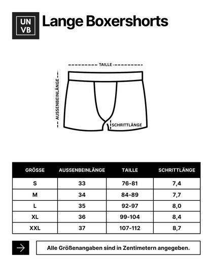 4er Pack UnderVibe Lange Boxershorts