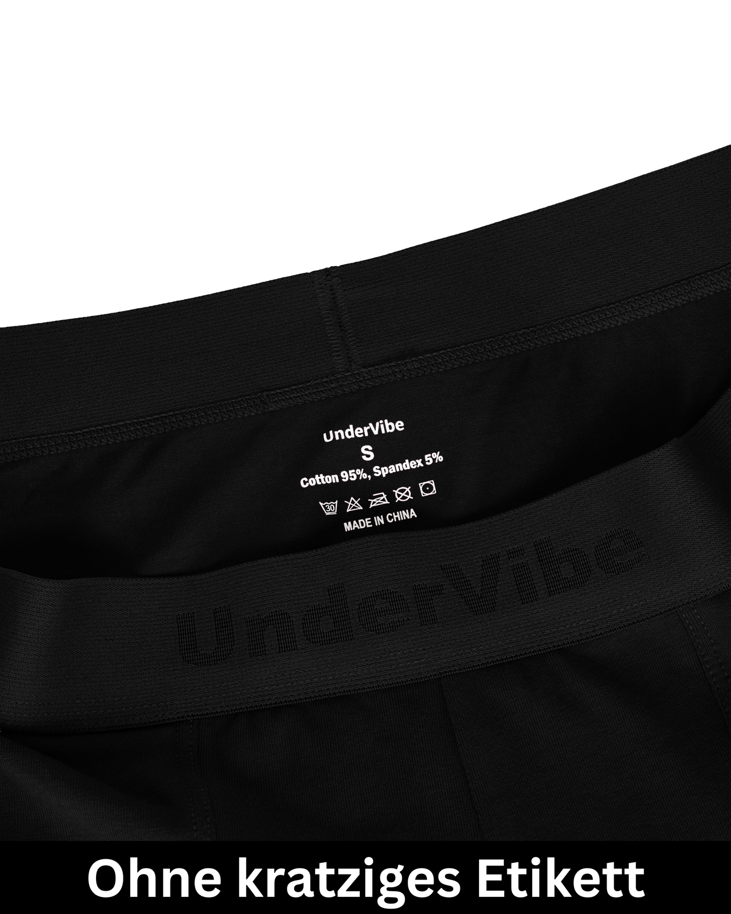 4er Pack UnderVibe Lange Boxershorts
